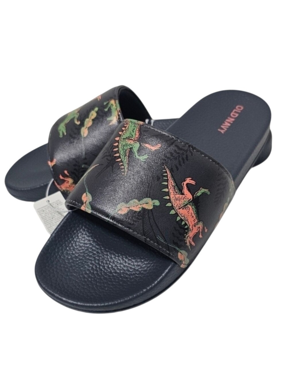 Old Navy Dinosaur Printed Slide Sandals Boy 5Y-6Y